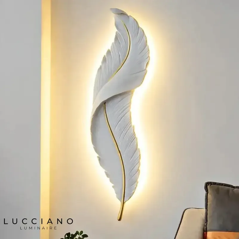 White Living Room Wall Light