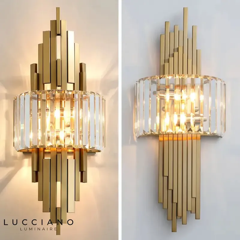 Crystal Living Room Wall Light