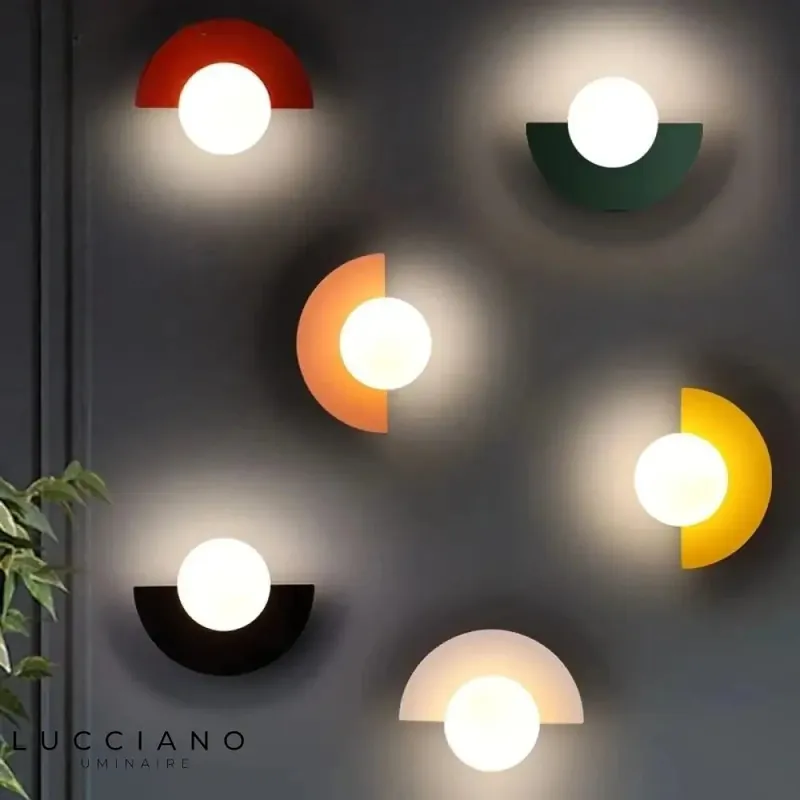 Scandinavian Design Rose Wall Light