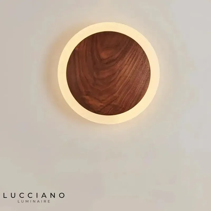Wooden Design Wall Light