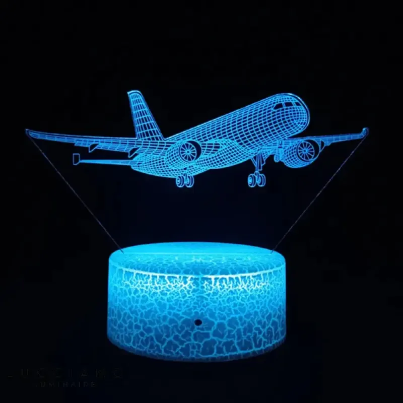 3D Touch Airplane Bedside Lamp