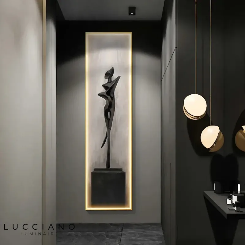 Designer Vertical Wall Light