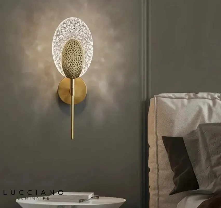 Designer Brass Wall Light