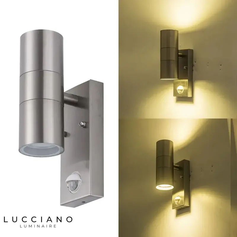Designer Stainless Steel Wall Light