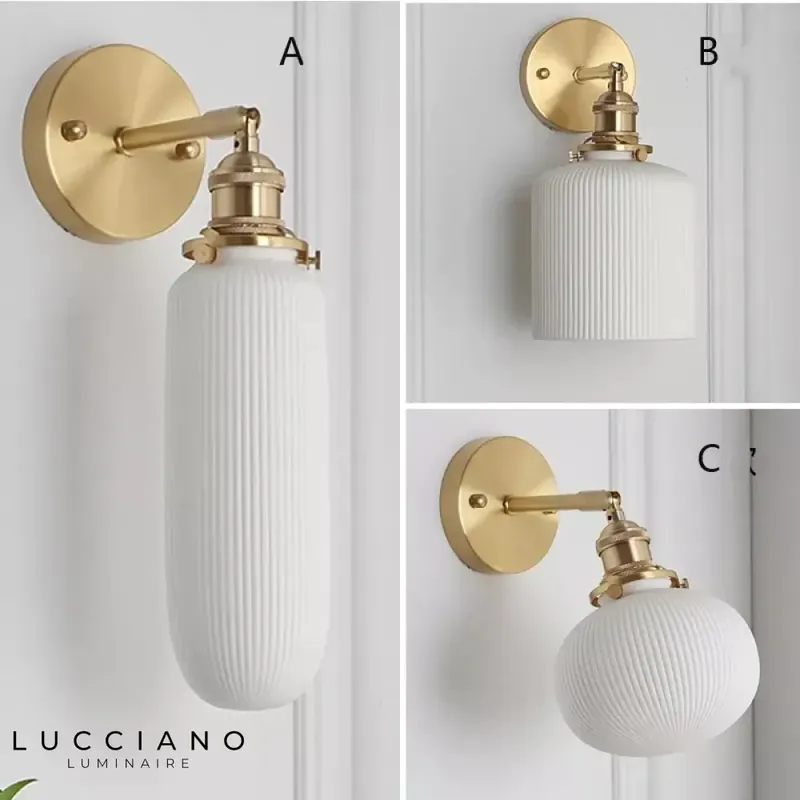 Designer Brass Wall Light