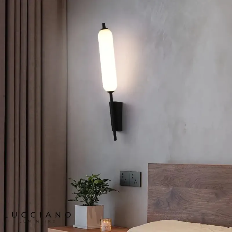 Black Metal Design Wall Light