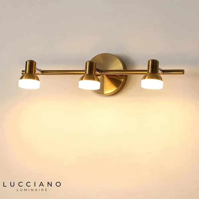 Industrial Design 3-Light Black Wall Sconce