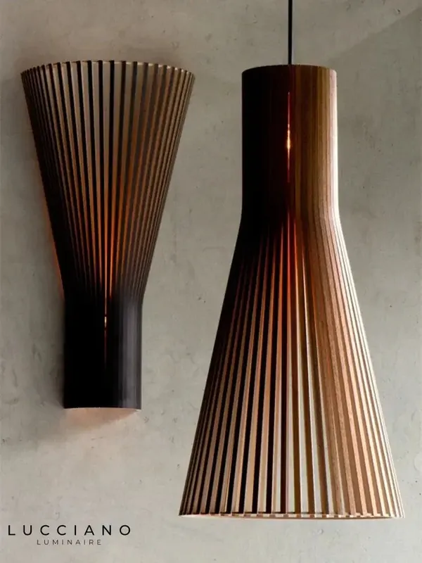 Beige Wall Sconce Angle Design