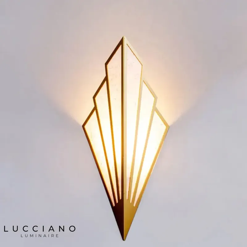 Designer Corner Wall Light