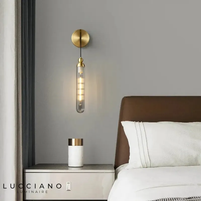 Designer Copper Wall Light