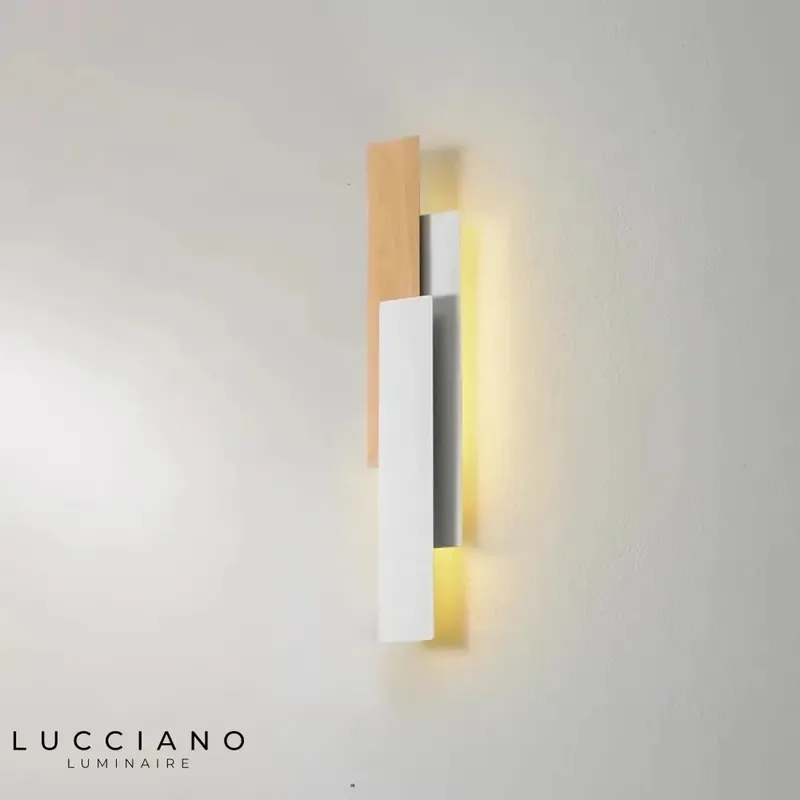 Original Wooden Wall Light