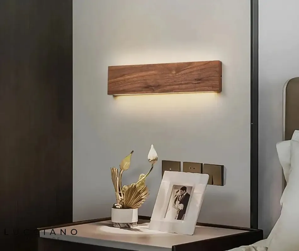 Wooden Wall Lamp Headboards