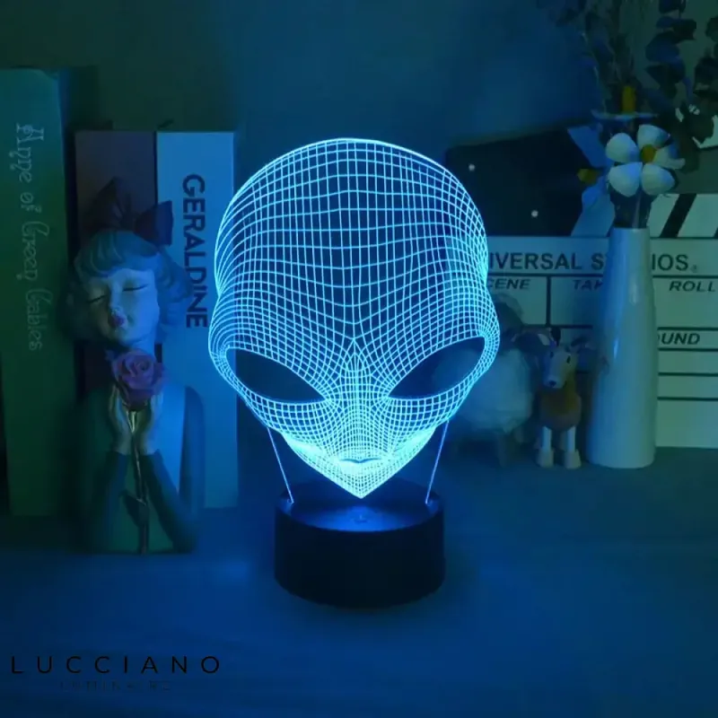 3D Touch Alien Bedside Lamp