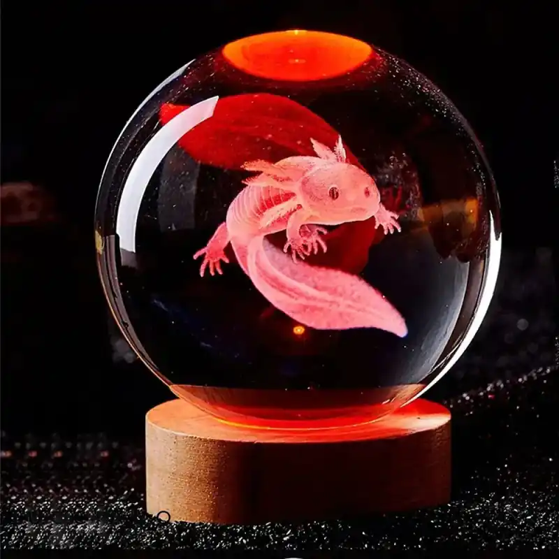 Axolotl Sphere Bedside Lamp