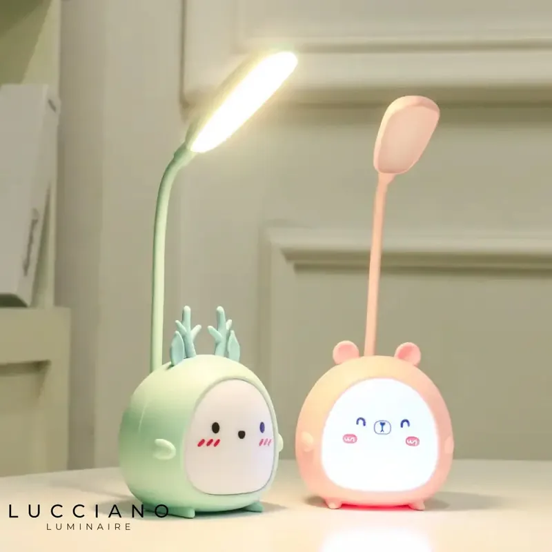 Cute Deer Bedside Lamp for Kids