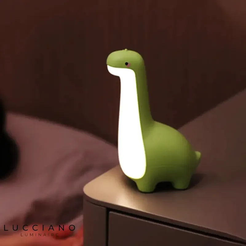 Colorful Dinosaur Bedside Lamp for Kids