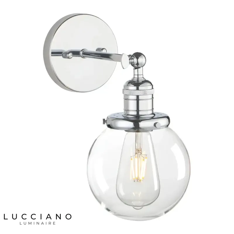 Industrial Bathroom Wall Light