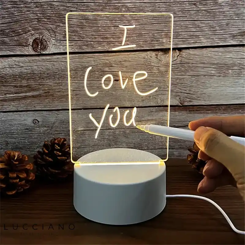 Custom LED Bedside Lamp