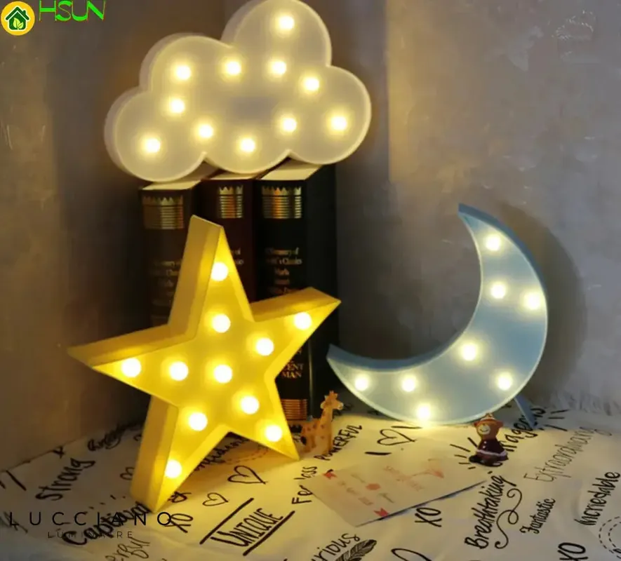 3D LED Night Light Fantasy for Kids