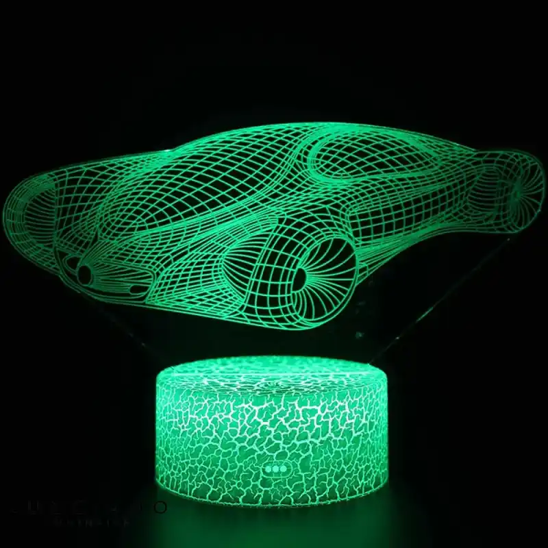 3D Touch Motorcycle Bedside Lamp
