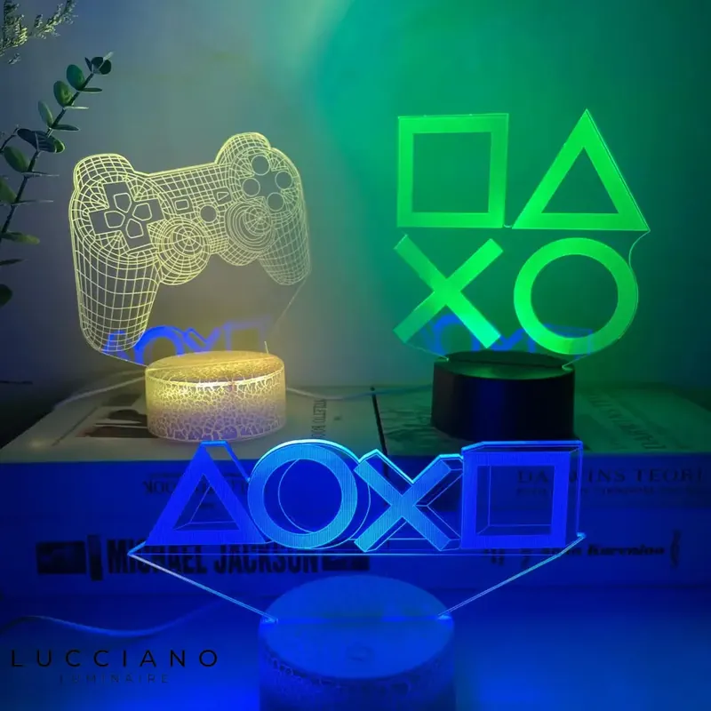 3D Touch Gamer Bedside Lamp