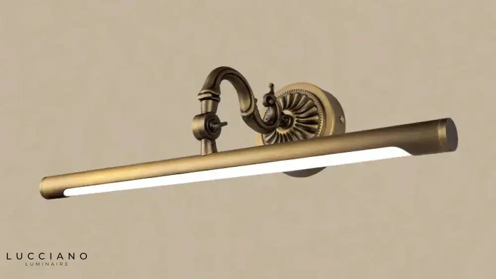 Copper Bathroom Wall Light