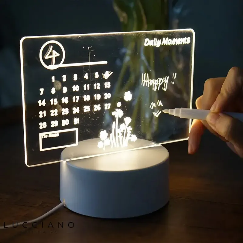 3D Bedside Lamp Customizable Design