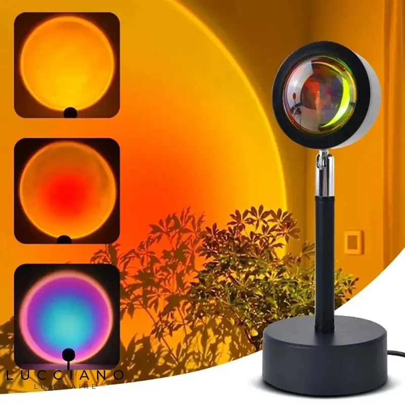 USB Bedside Lamp Solar Projector