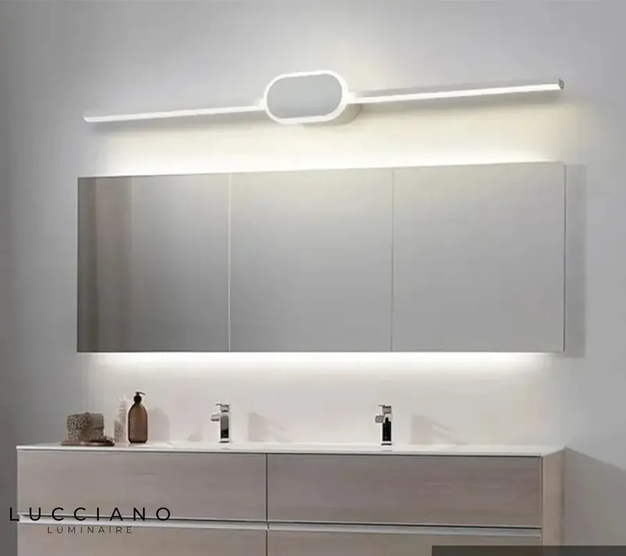 White LED Bathroom Wall Light