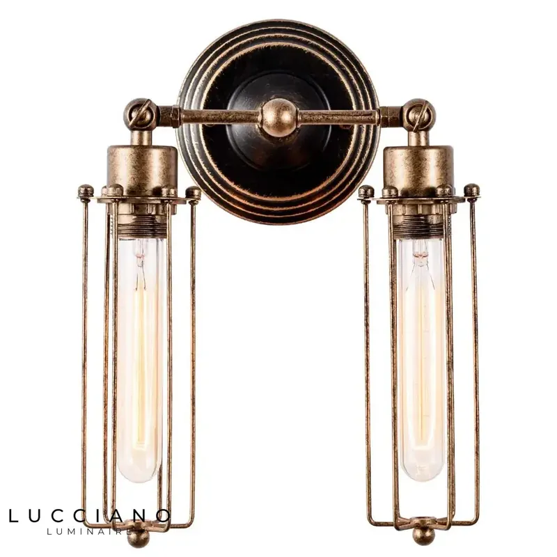 Wrought Iron Bathroom Wall Light