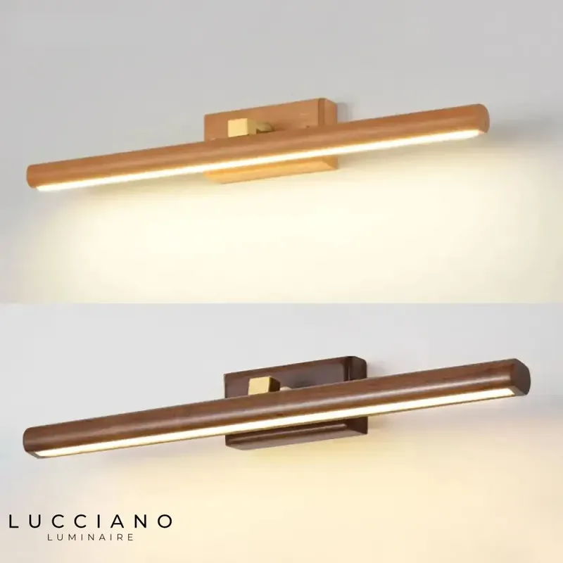 Wooden Wall Light for Bathroom