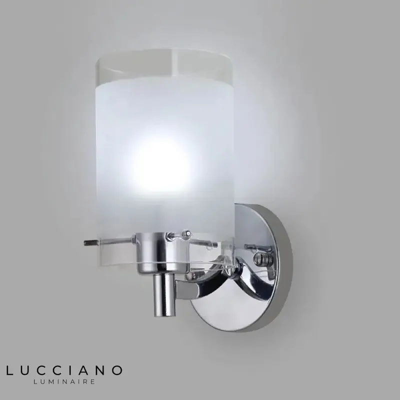 Chrome Bathroom Wall Light