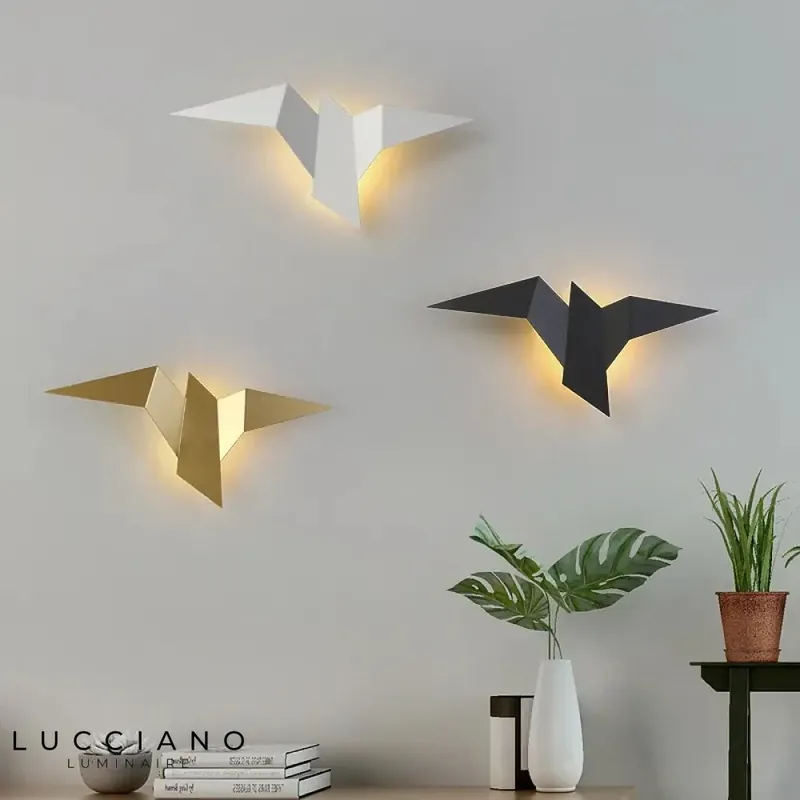 Bird Wall Sconce for Stairwell