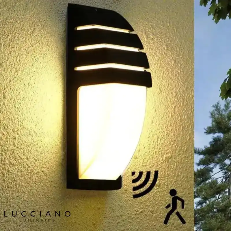 Outdoor Wall Light with Sensor for Stairs