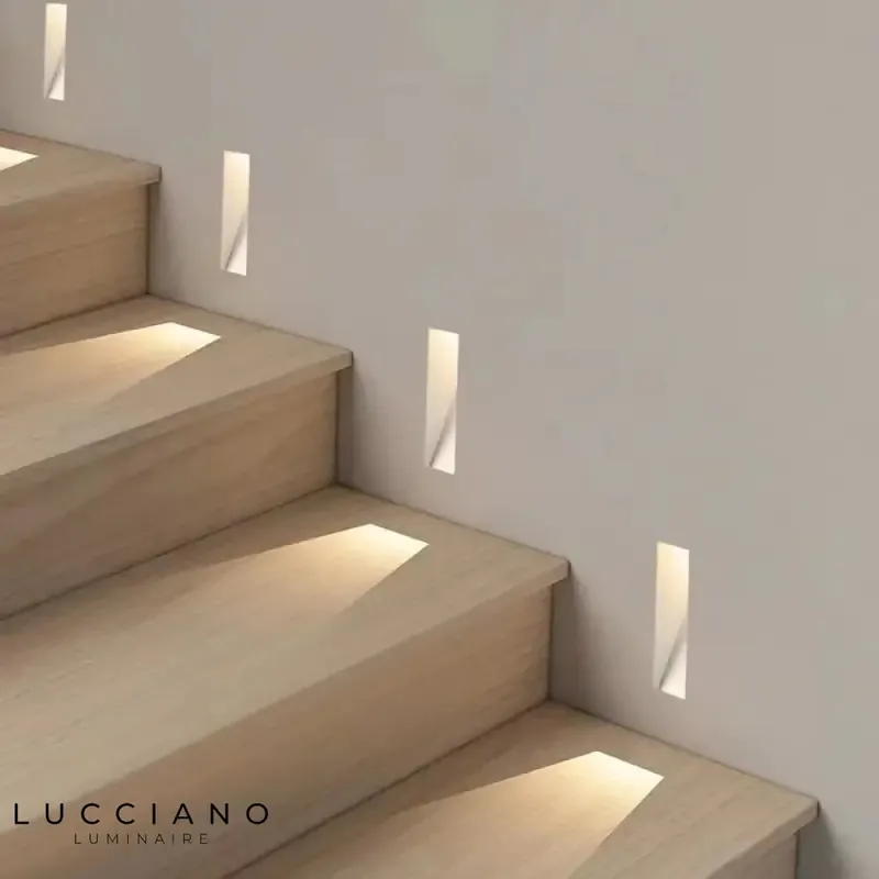 Recessed Wall Light for Stairs