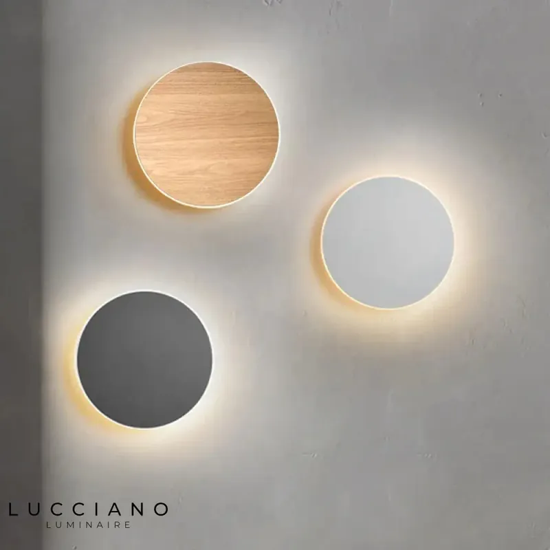 Round Wall Light for Stair Riser