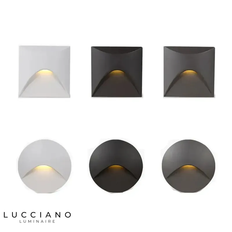 LED Wall Light Recessed Staircase Lamp