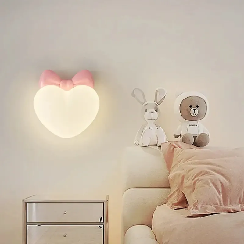 Pink Girl's Wall Sconce