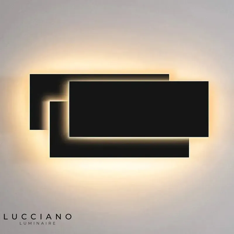 Black Slate Wall Light Living Room