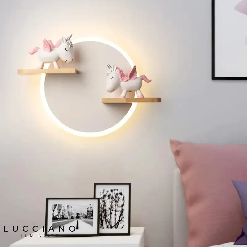 Children's Circular Wall Light