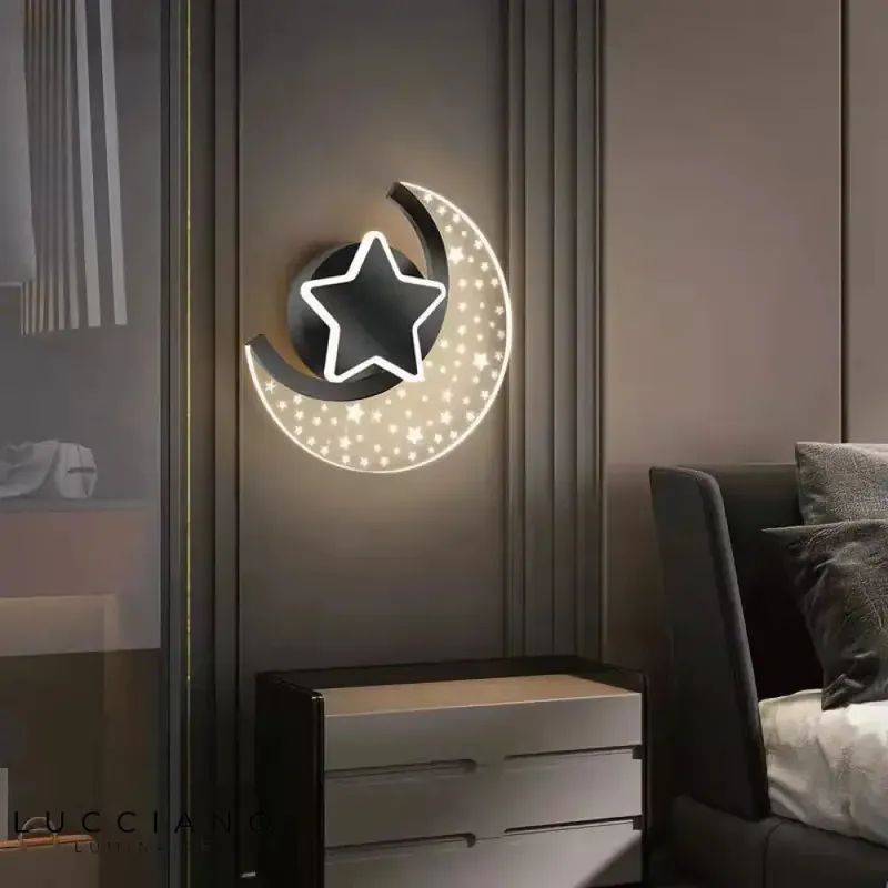 Children's Half Moon Wall Light