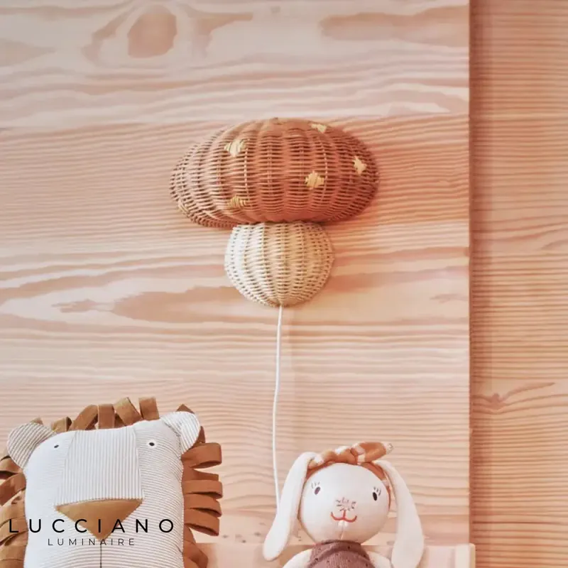 Children's Wall Light With Wire