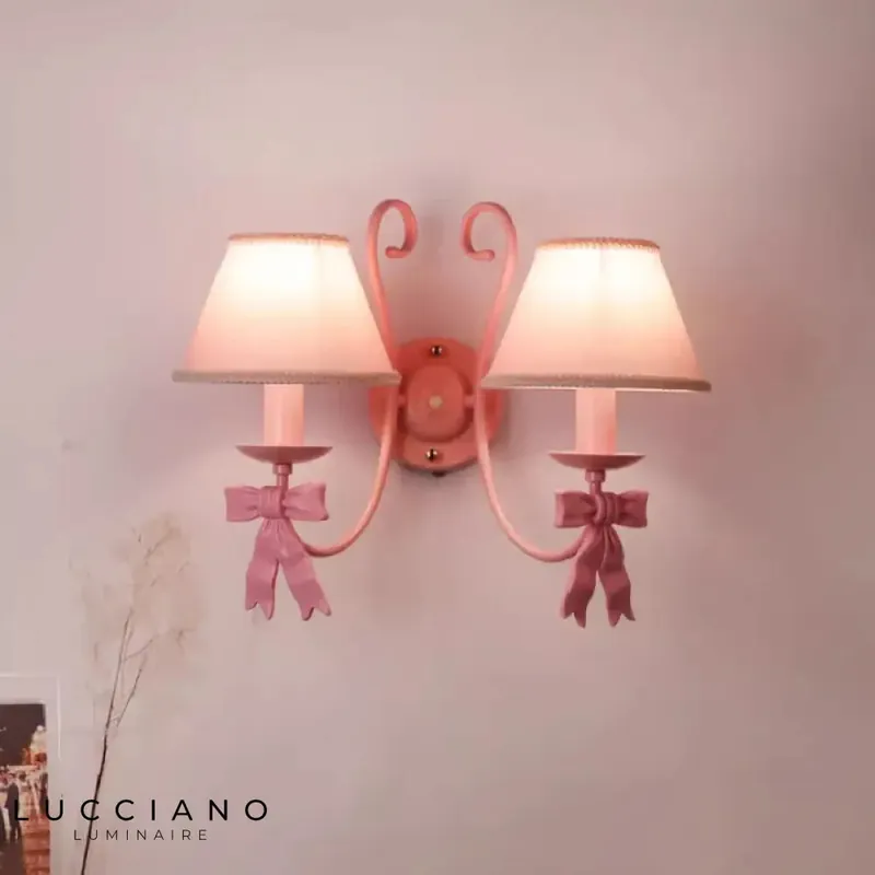 Pink Children's Wall Light
