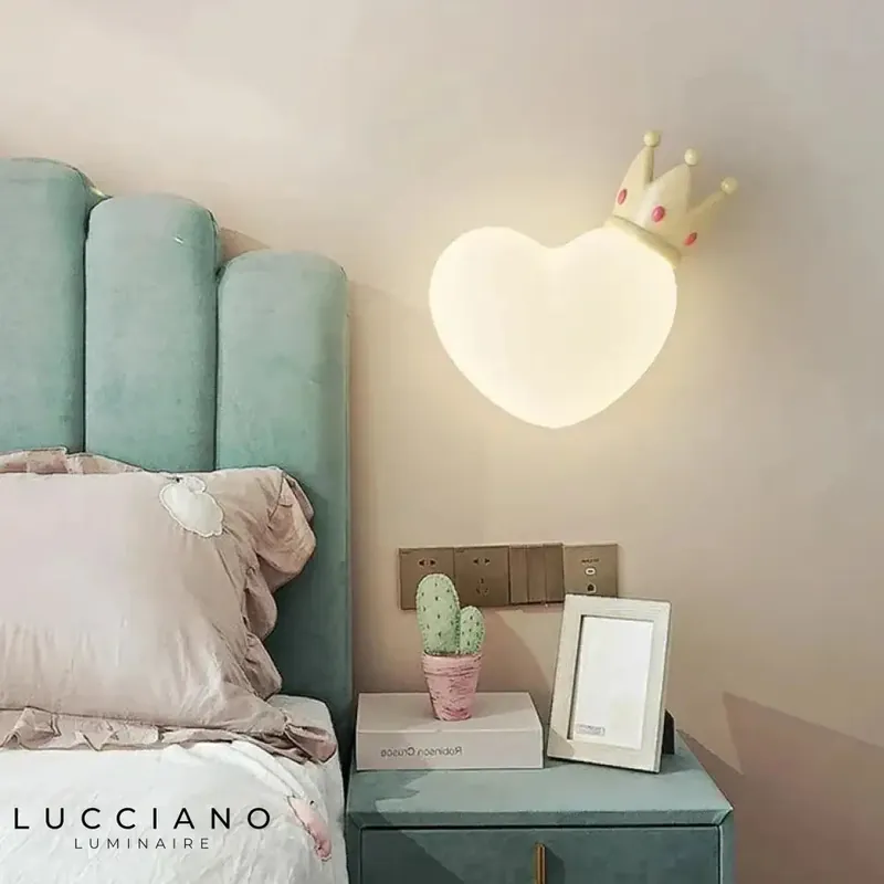 Children's Heart Wall Light