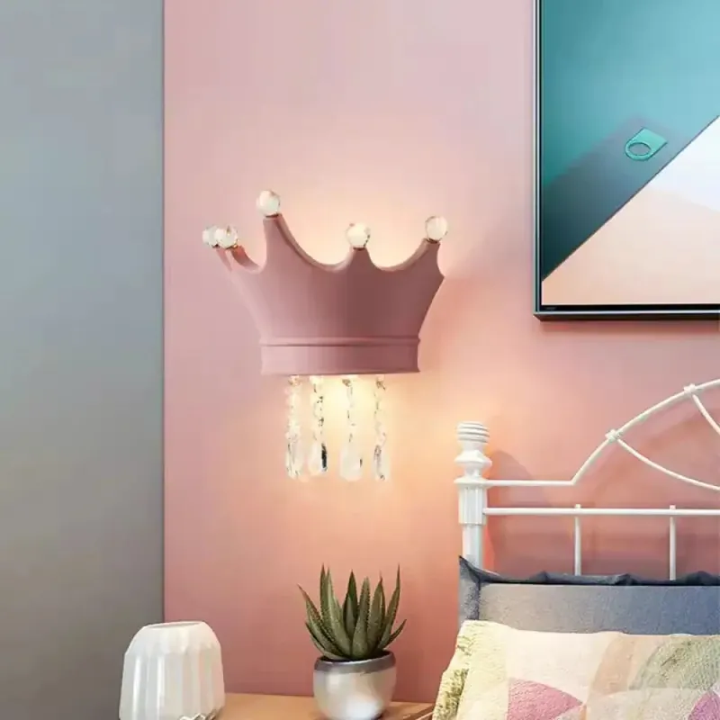 Pink Wall Lamp Kids Bedroom