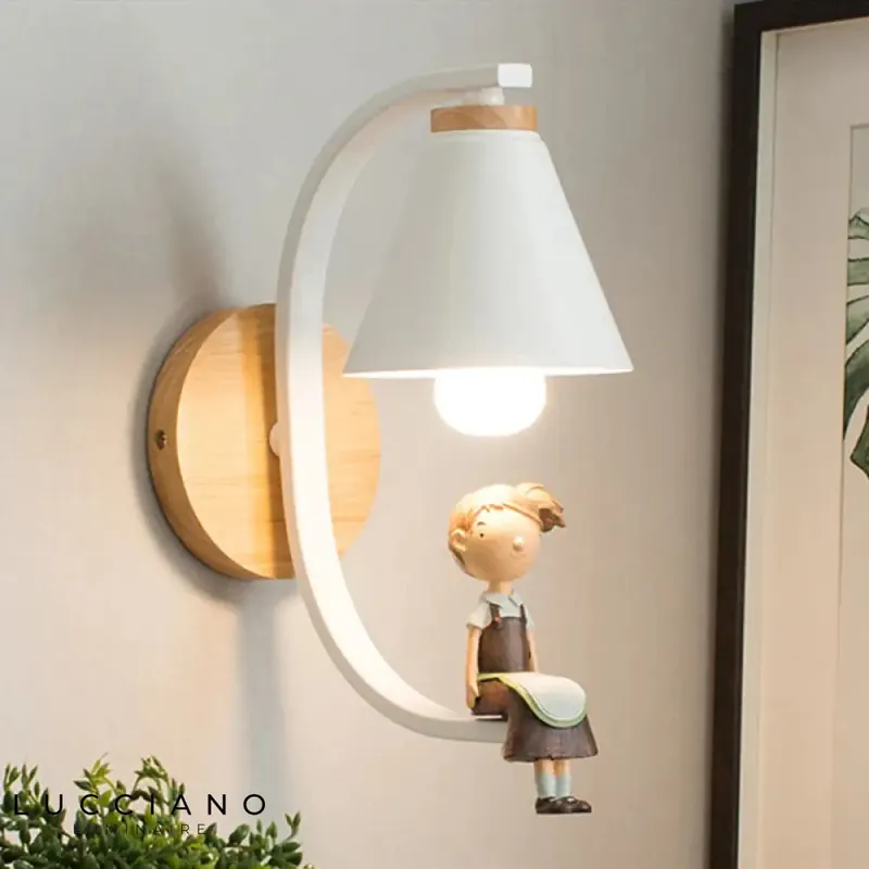Children's Wall Light for High Bed