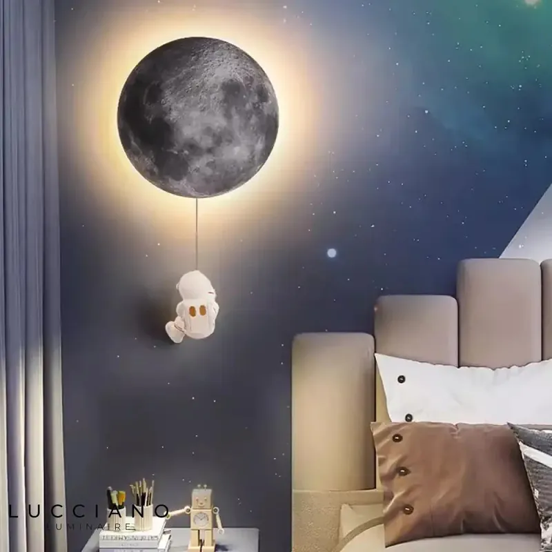 Moon Children's Wall Light