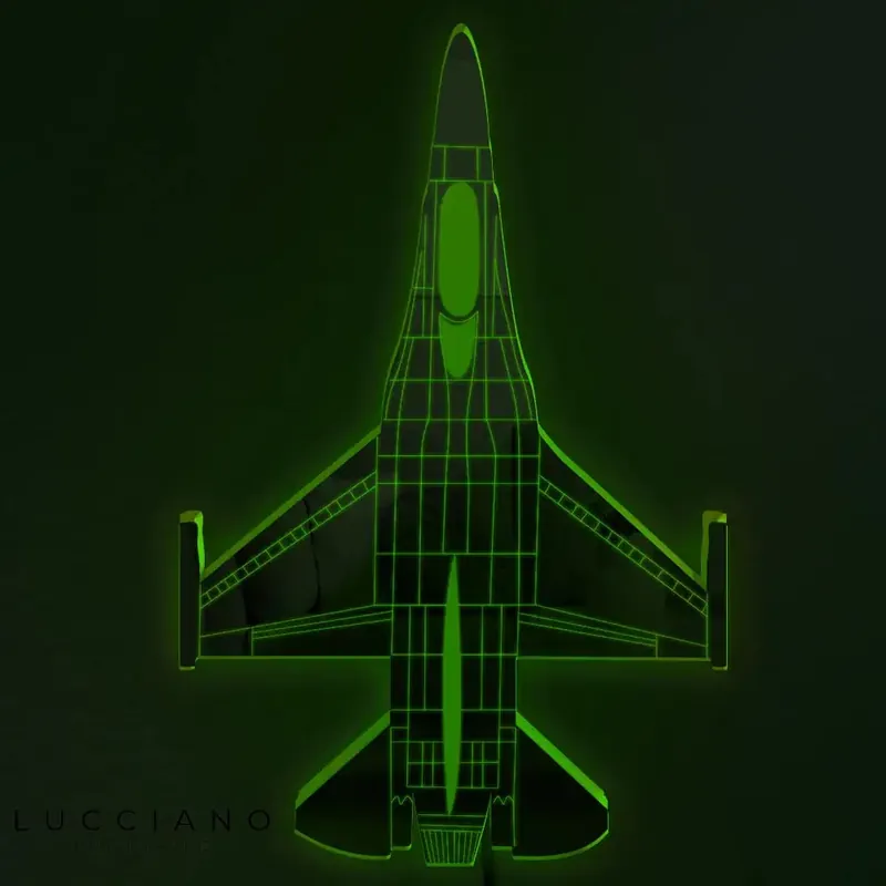 Children's Airplane Wall Light