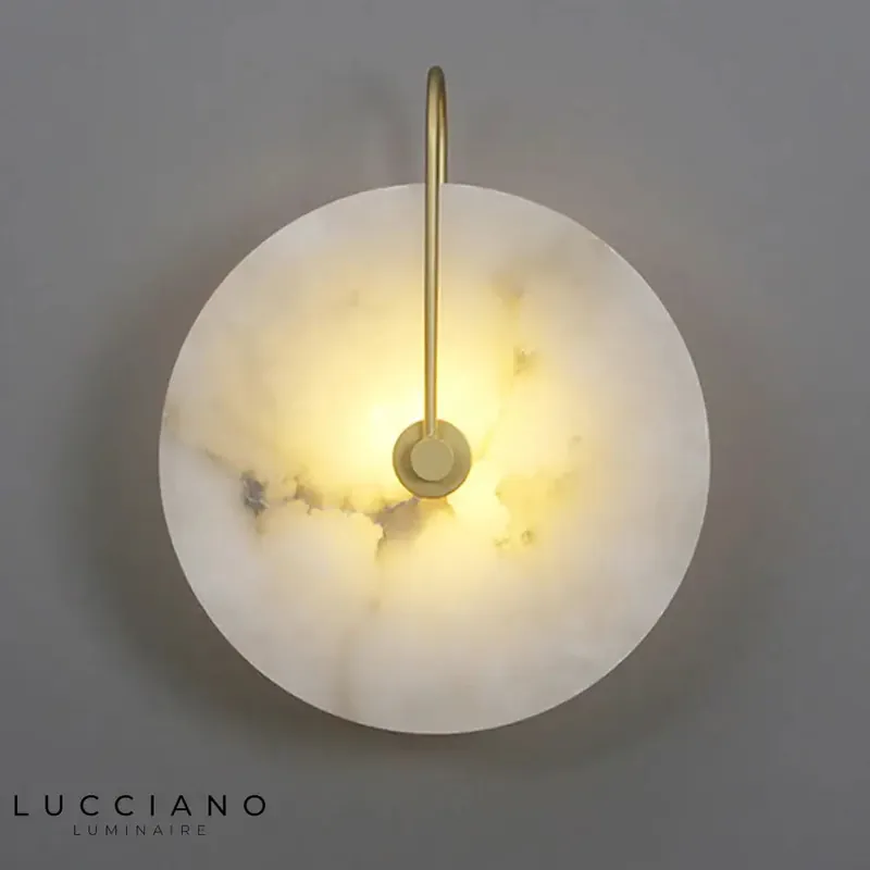 25cm Art Deco Transparent Wall Sconce
