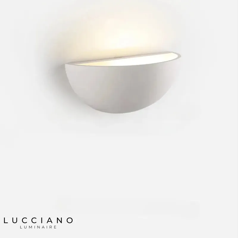 Art Deco Plaster Wall Light